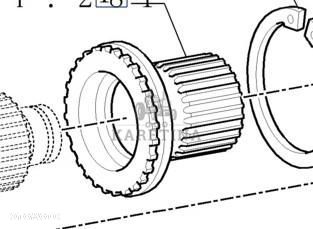 New Holland TM165 TM155 TM150 TM140 TM145 Piasta Skrzyni Biegów 5162333
