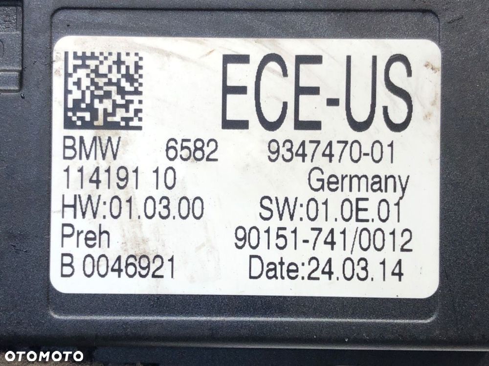 MODUŁ STEROWNIK KONTROLERA IDRIVE  BMW 5 Touring (F11) 2009 - 2017 535 d xDrive 230 kW [313 KM] - 4
