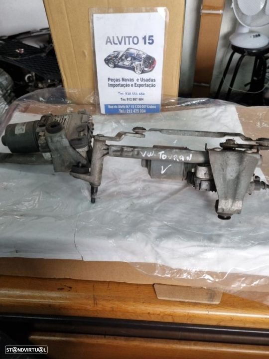 motor limpa vidros esquerdo  direito  VW Touran - 1