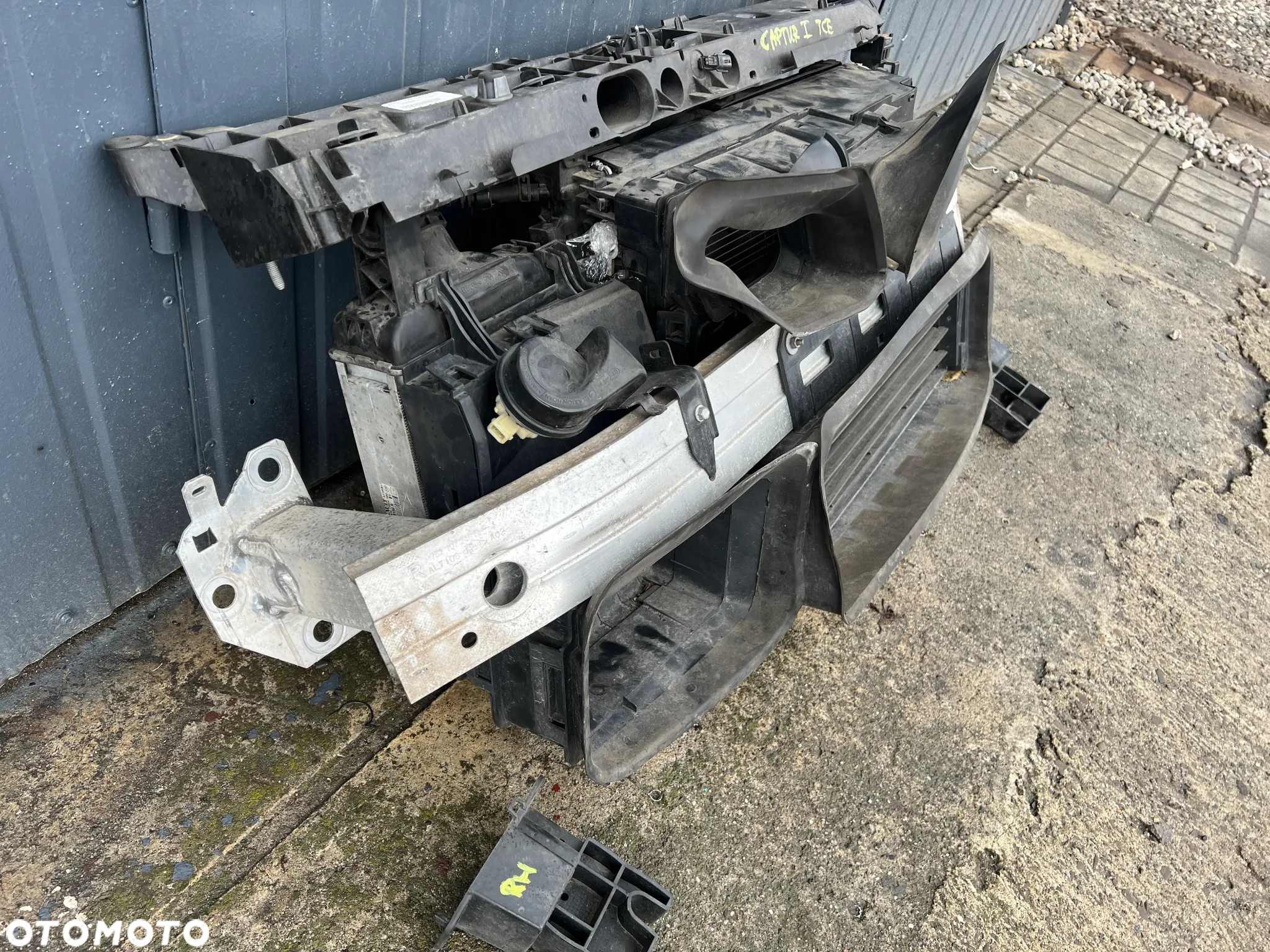 RENAULT CAPTUR I Pas przedni, belka zderzaka, chłodnice, wentylator 1.2 TCE AUTOMAT DEMONTAŻ - 3