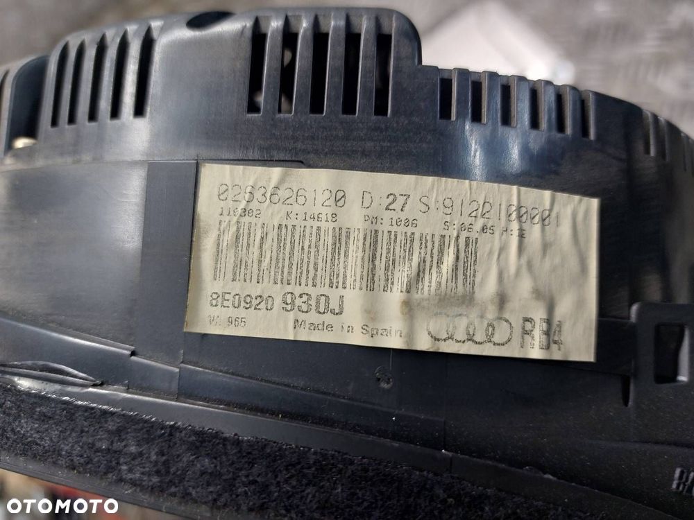 ZESTAW STARTOWY AUDI A4 B6 2.5 TDI 8E0907401 8E0907279E 4B0905851C - 8