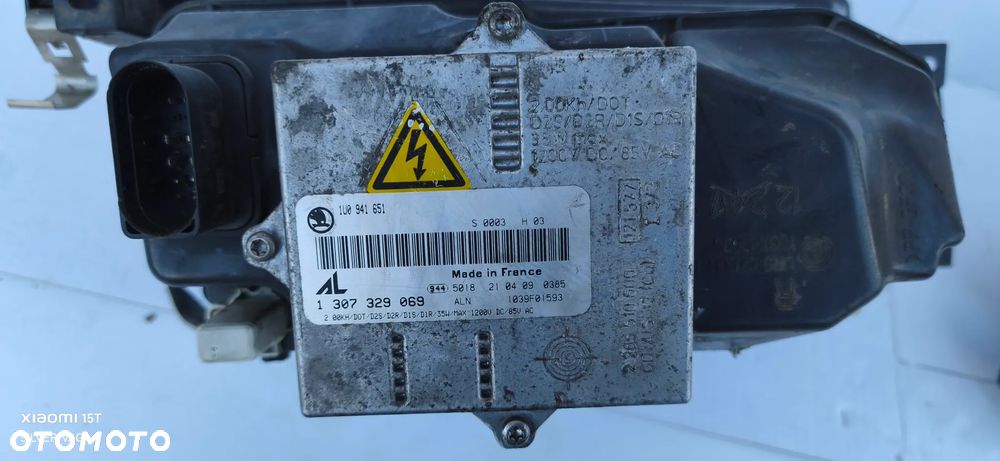 Lampy przednie Skoda Octavia I Xenon lewa prawa komplet ksenon LIFT Europa - 9