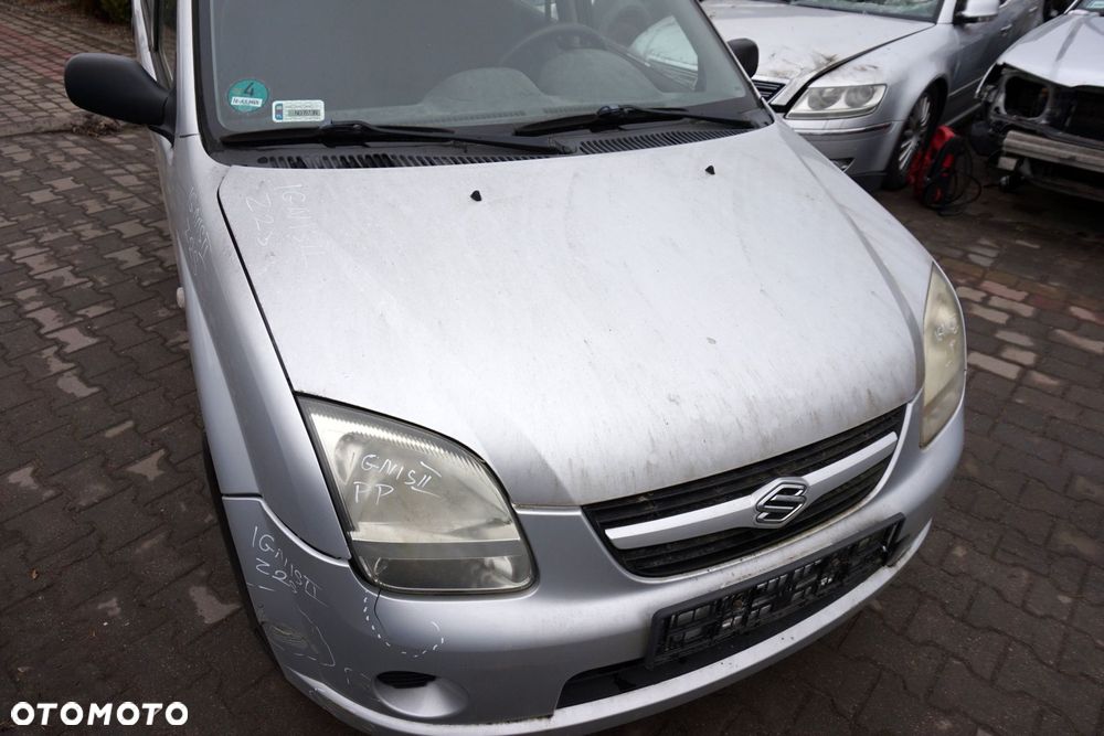MASKA ZDERZAK BŁOTNIKI LAMPY IGNIS II Z2S  SUZUKI 2003-2011 SREBRNY PRZÓD KOMPLETNY - 4