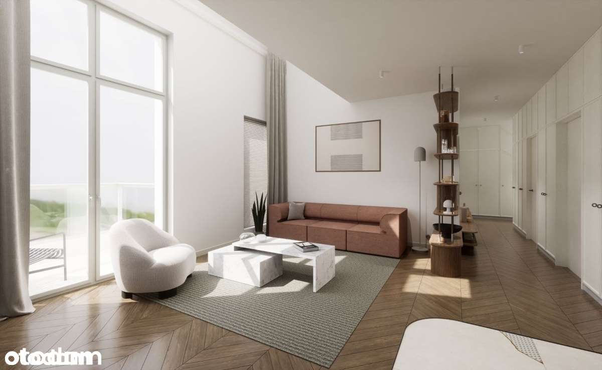 4 pokoje | piętro + antresola | 124,49 m² | gotowe