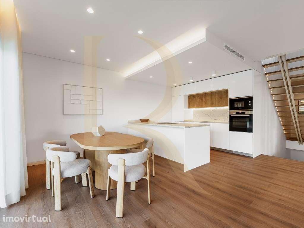 Moradia geminada T3 nova com garagem e piscina nos Foros de Amora -... - Grande imagem: 4/32