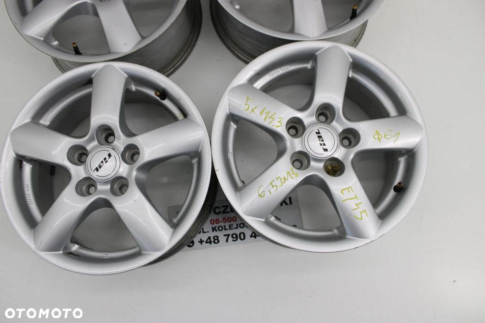Rial Alu Felgi OS655K1  6.5x15 Et45  5x114.3 - 3