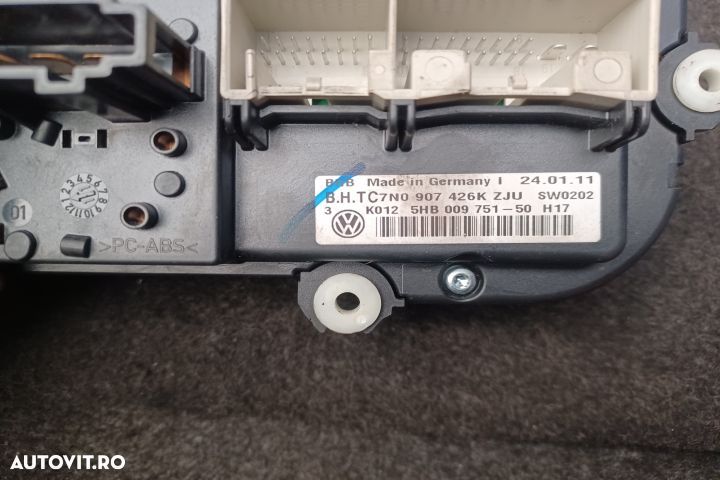 Comanda AC 7N0907426K 5HB009751 7N0907426K 5HB009751 Volkswagen VW Go - 5