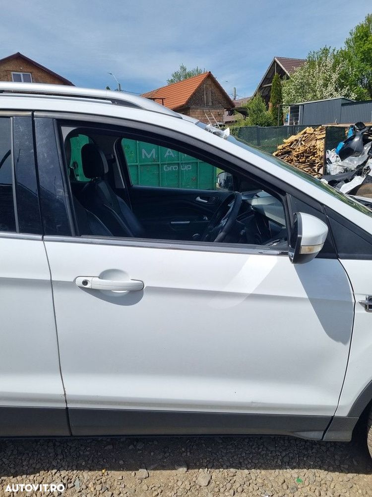 Usa Dreapta Fata Ford Kuga II 2012 - 2014 SUV 4 Usi Frozen White 5D (1506) - 1