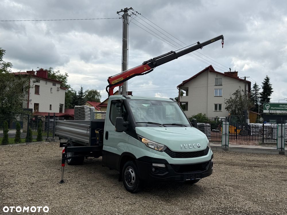 Iveco Daily 35c15 HDS 2t PALFINGER PC2700 wywrotka Igła - 15