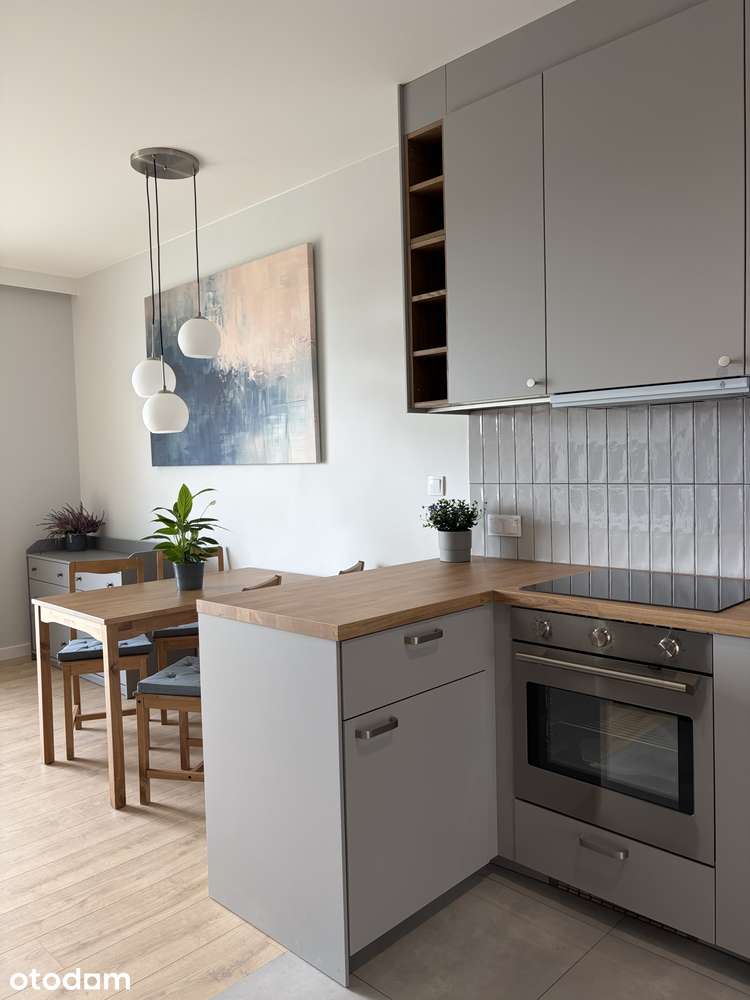 Nowa kawalerka 33 m², pierwszy najem, garaż, balkon, Bródno
