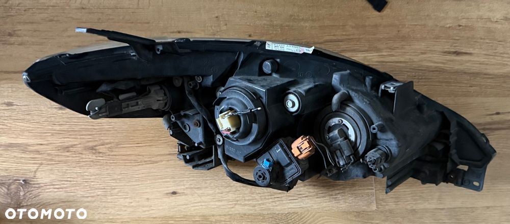 Mazda 5 CR 2005/2007r Lampa reflektor przedni zwykły Europejski lewy lub prawy spryskiwacz lewy lampy xenon kompletny halogeny zbiornik spryskiwaczy xenon zwykły lampa osłoną pod silnik zbiornik grill maska chłodnice belka lusterka i dużo innych części - 4