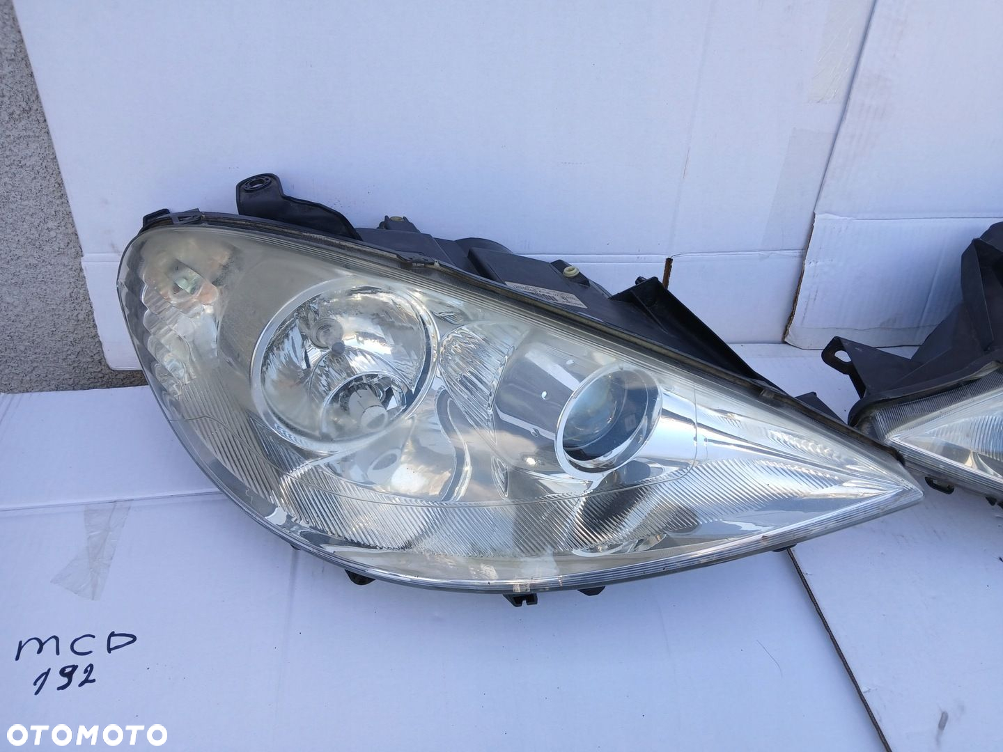 PEUGEOT 807 lampa lewa prawa przód 1401105780 1401105680 Europa - 5