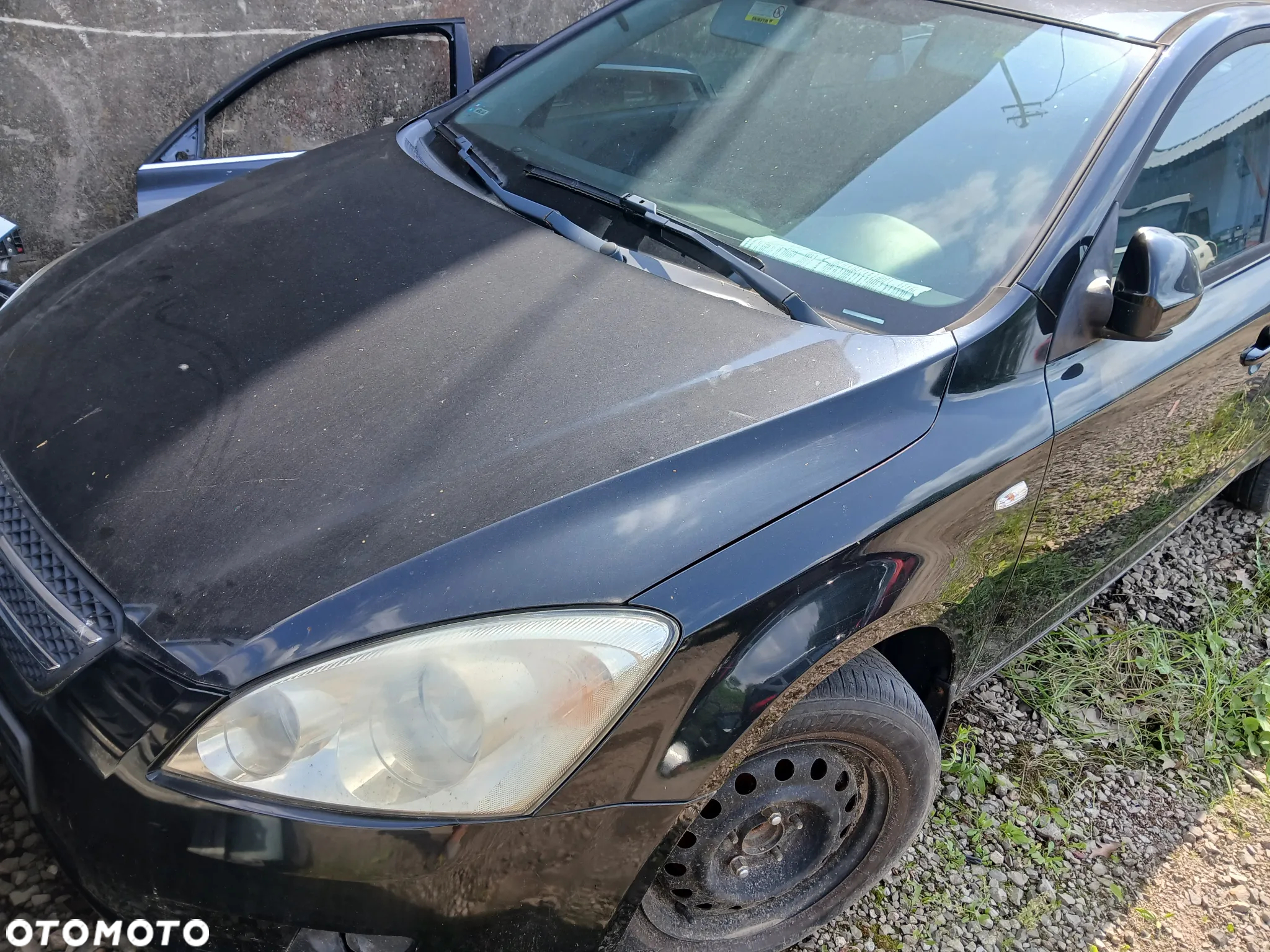 kia ceed I 1K BLACK PEARL maska pokrywa silnika klapa bagażnika zderzak lampa reflektor pas przedni - 3