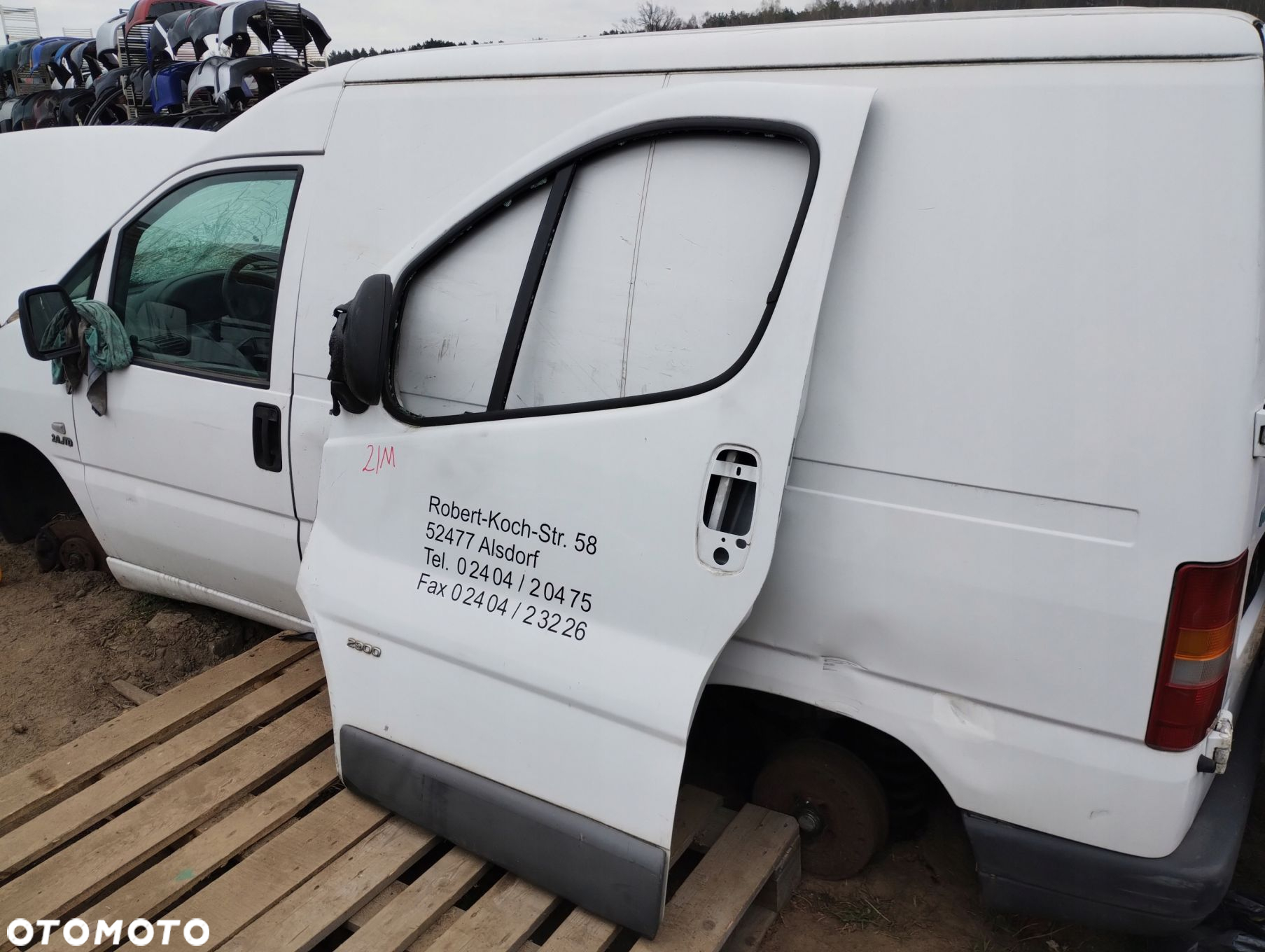 Renault Trafic Vivaro Drzwi Przód Przednie Lewe - 4