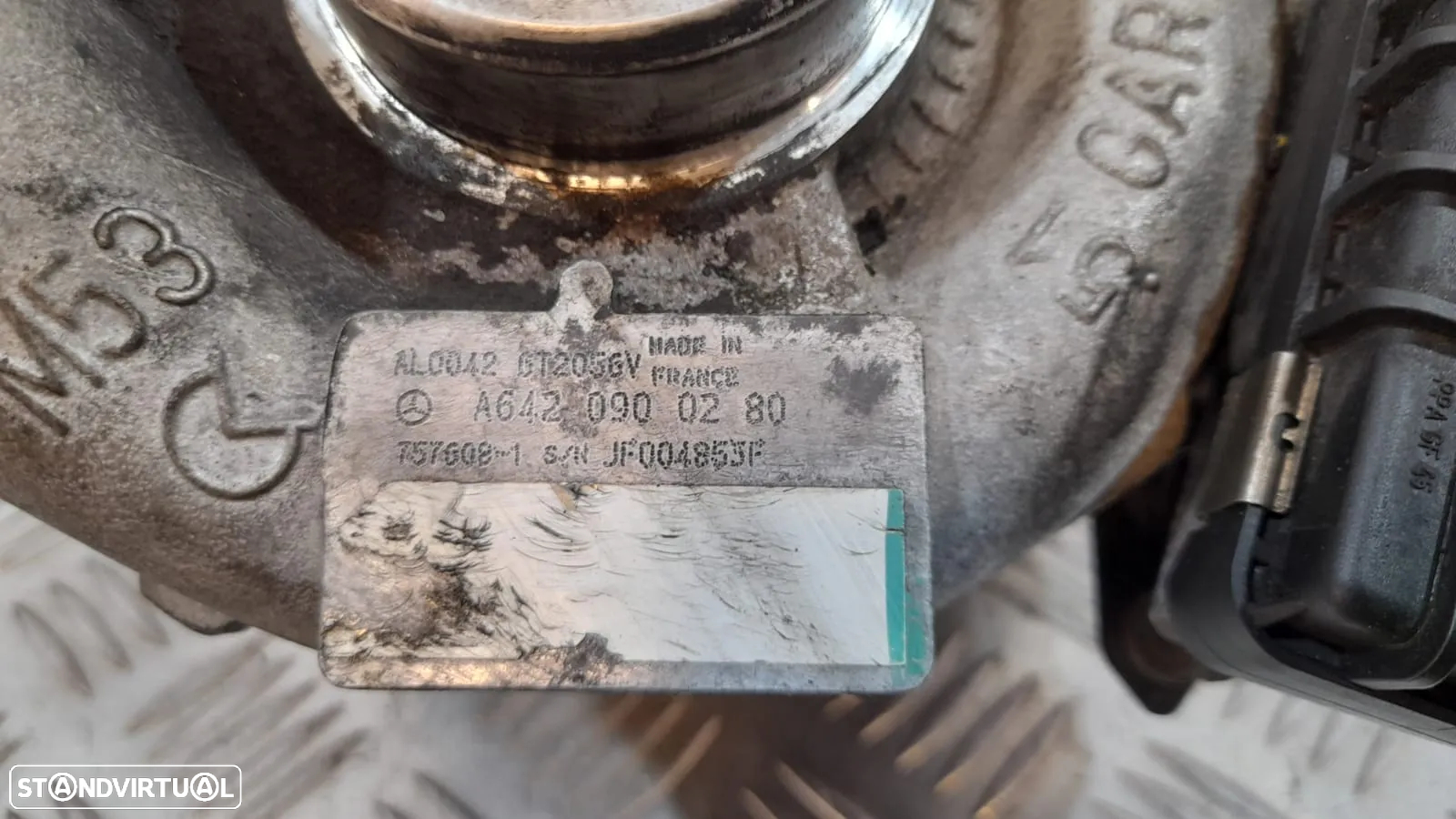 TURBO MERCEDES BENZ CLS C219 320 CDI 24V 224CV OM642920 642920 A6420900280 6420900280 CLK C209 M W164 C W203 GL X164 CHRYSLER 300C JEEP COMMANDER GRAND CHEROKEE III 3 MK3 - 7