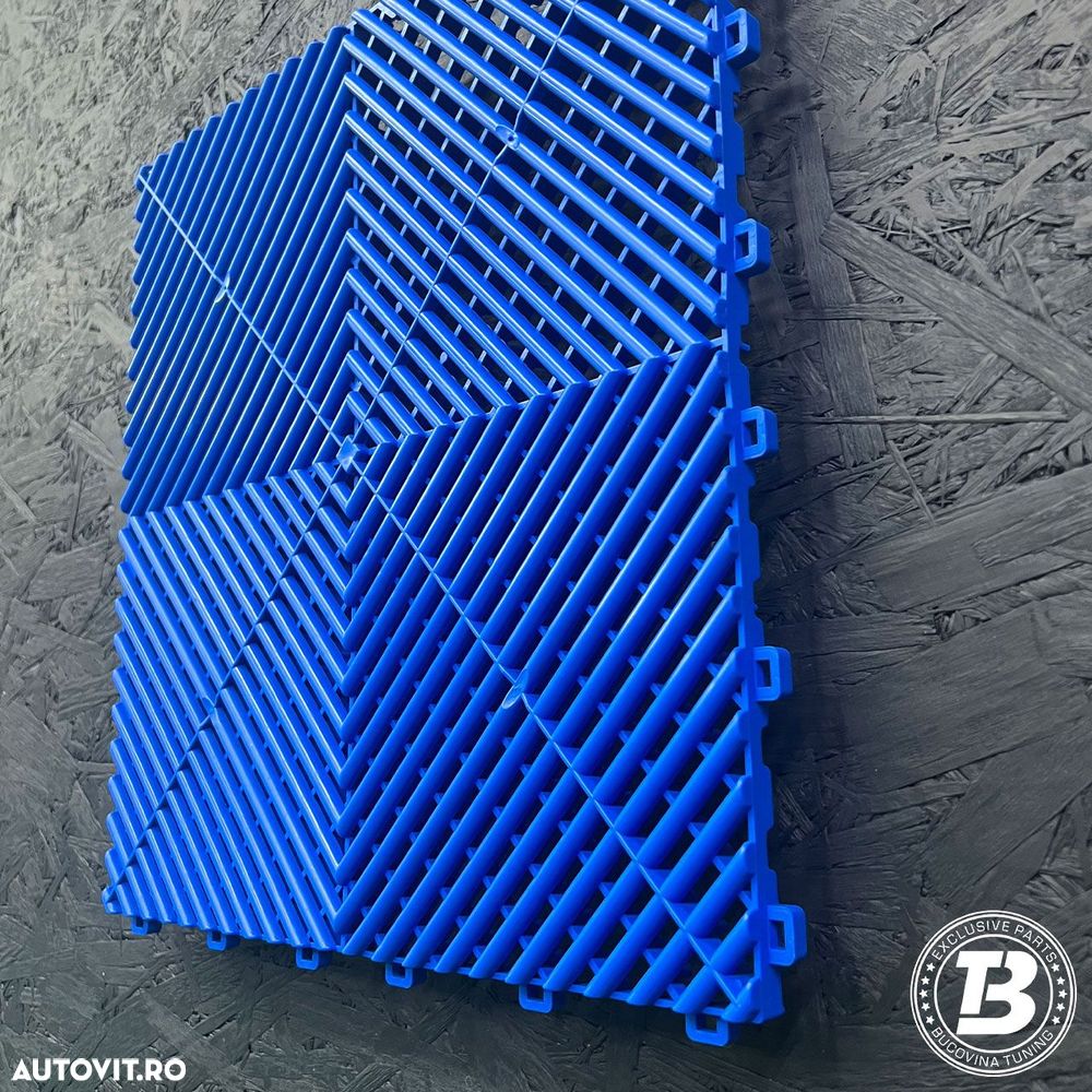 Pardoseala Modulara pentru Garaj si Ateliere Detailing - Albastru - 13