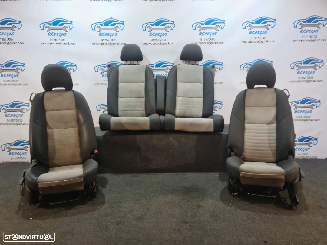 BANCO BANCOS PELE FRONTAL FRENTE TRASEIRO TRÁS AIRBAG VOLVO C30 533 RDESIGN R-DESIGN R DESIGN - 9