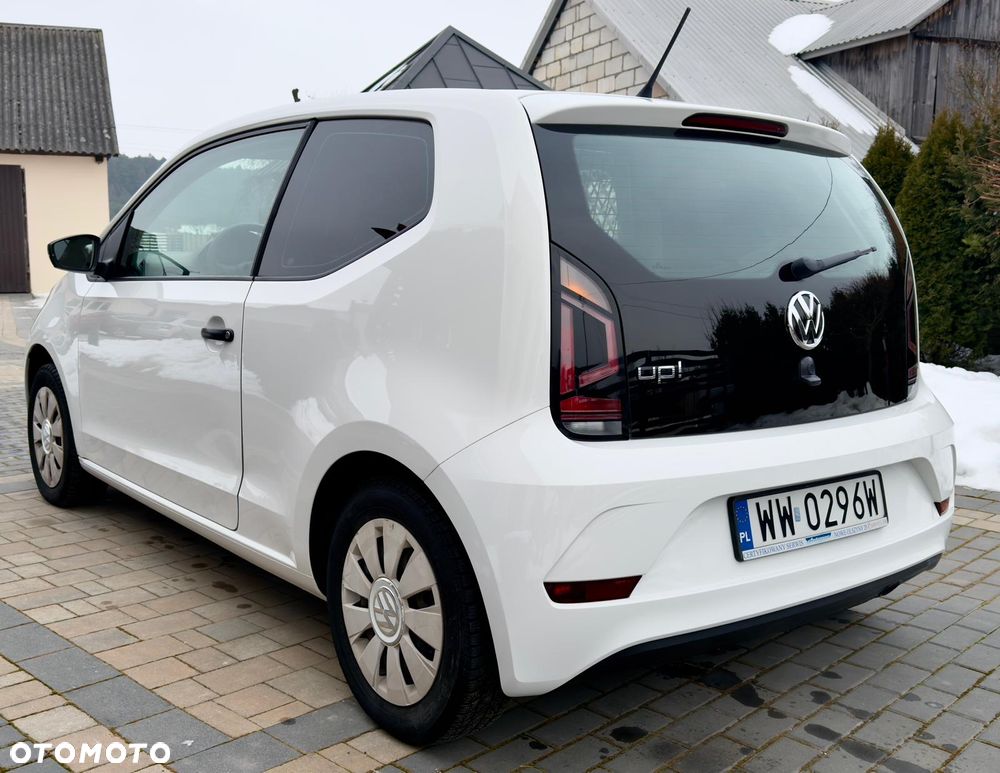 Volkswagen UP! 1.0L 60KM Benzyna + GAZ Salon Polska Bezwypadkowy FVAT23% - 4