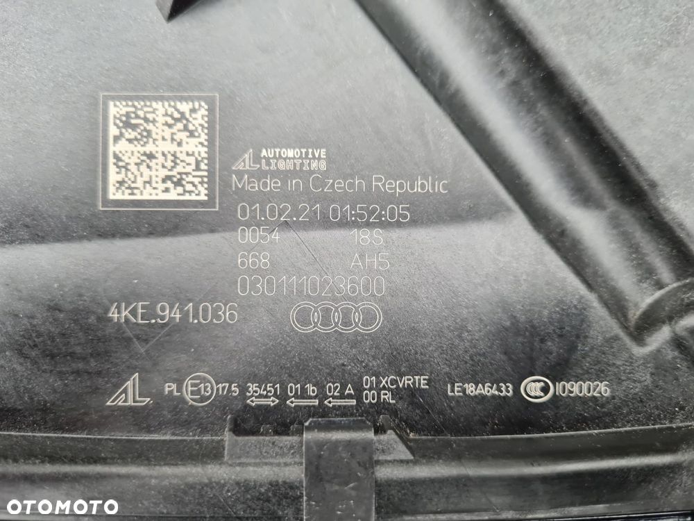 Audi E Tron Q8 E TRON 4KE Prawa Full Led DIGITAL MATRIX LIGHT 4KE941036 - 10