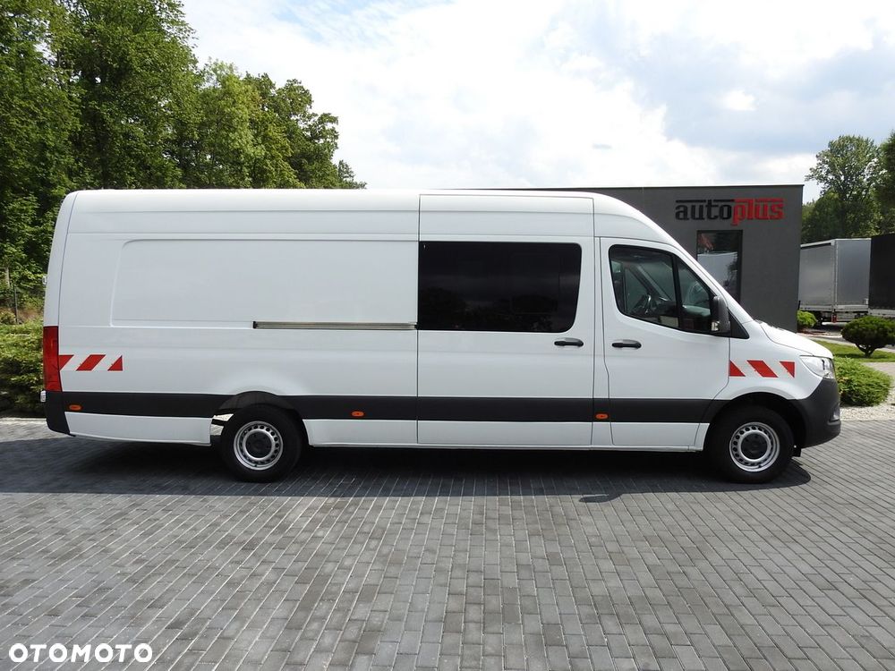 Mercedes-Benz SPRINTER FURGON BRYGADÓWKA  5 MIEJSC TEMPOMAT NAWIGACJA KLIMATYZACJA AUTOMAT   160KM - 8
