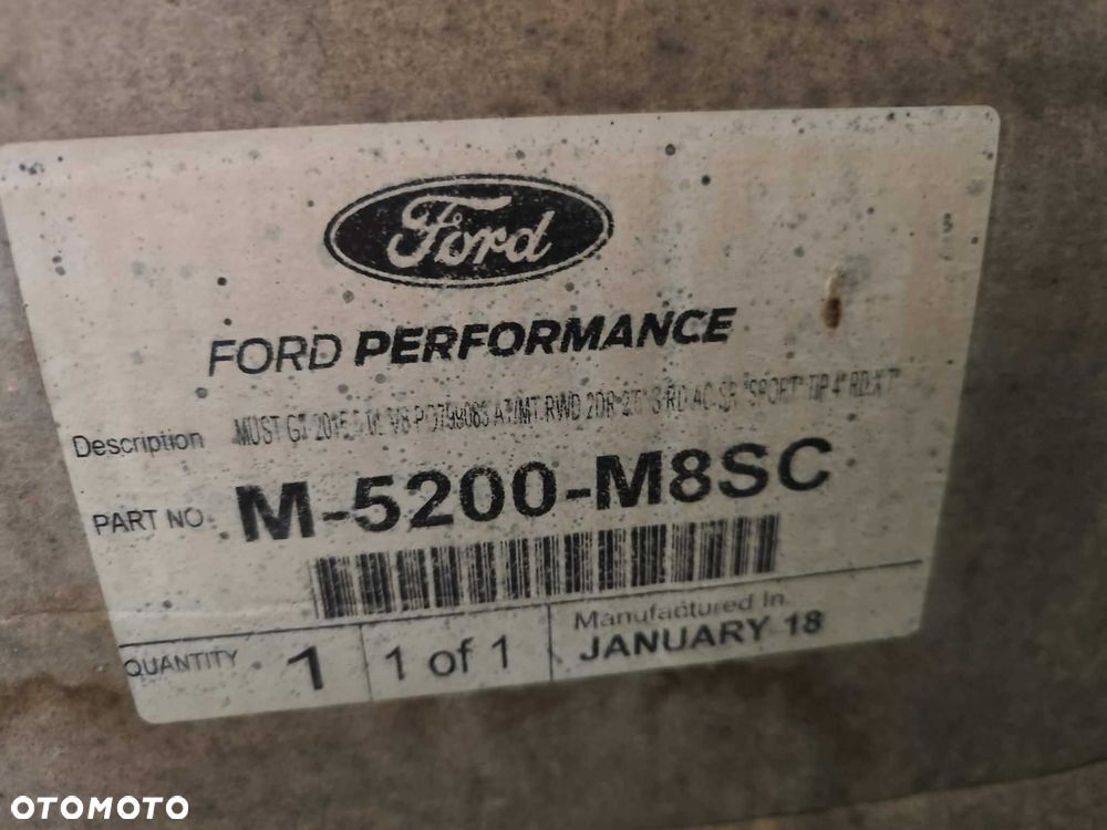 Ford Mustang GT sportowy układ wydechowy Borla 2015-17 NOWY!!! - 2