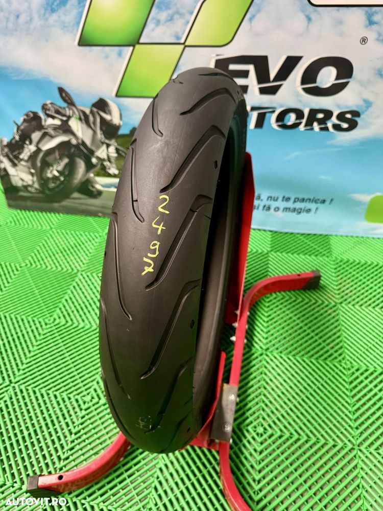 Anvelopa Moto 120 70 19 Michelin Scorcher 11”  Cauciuc Fata Chopper Cruiser C2497 - 3