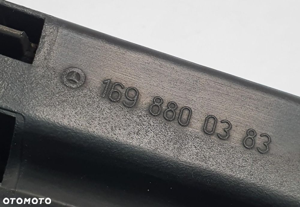 LISTWA ATRAPA GRILLA ZDERZAKA PRZÓD CHROM MERCEDES W169 A1698800383 - 6