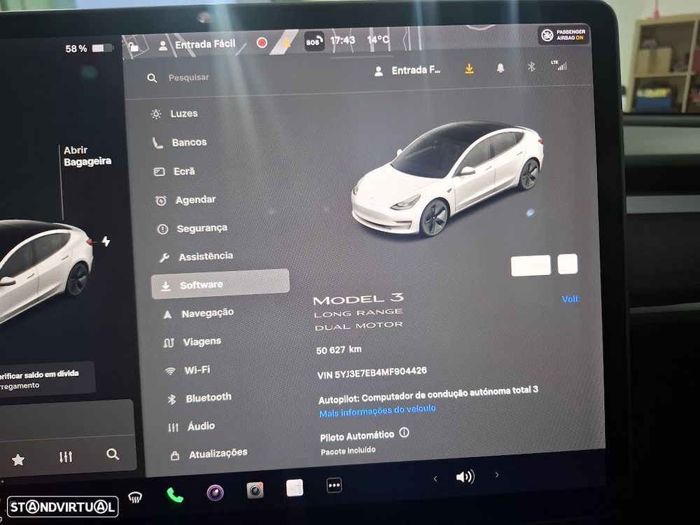 Tesla Model 3 Long Range Tração Integral - 15