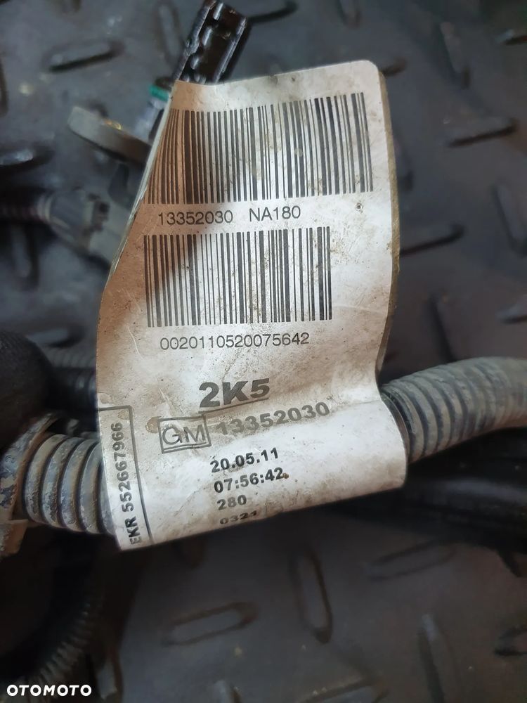 Wiązka silnika 13352030 Opel Corsa D 1.2 KOD SILNIKA A12XER - 2