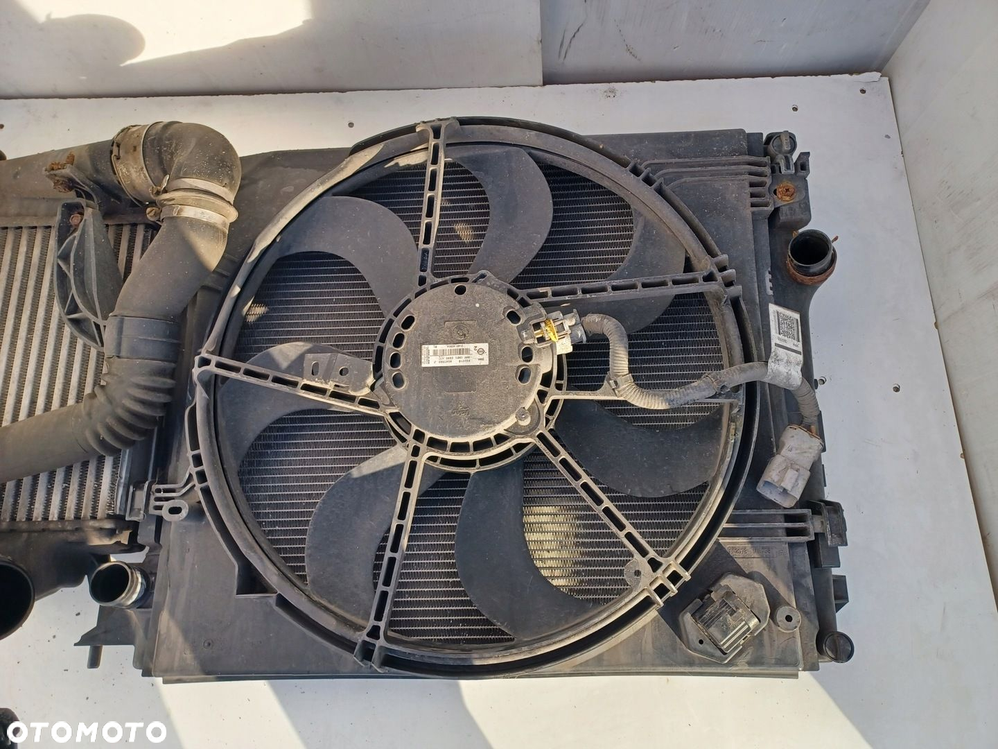NISSAN QASHQAI II J11 1.6 DCI CHŁODNICA WODY INTERCOOLER WENTYLATOR - 5