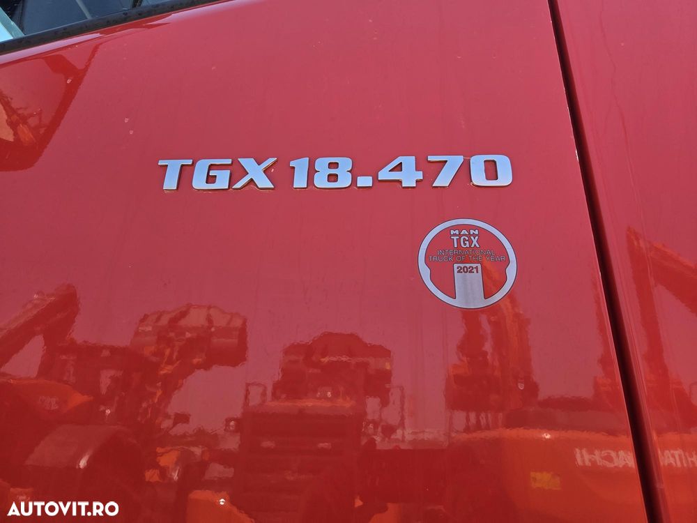 MAN TGX 18.470 4x2, 2021, 391.680km, cutie AUTOMATA+INTARDER 6 trepte, KIT BASCULARE, Aer cond STATIONARE, FRIGIDER, jante Aluminiu, Anv 90% ok, rez motorina 600l aluminiu, rulat in GERMANIA, Carte Idenitate RAR, posibil leasing 4 ani-PROMOTIE 41.900 EUR - 23