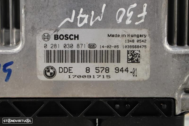 Centralina De Motor Bmw 3 (F30, F80)  8578944 / 0281030871 / 1039S6847 - 2