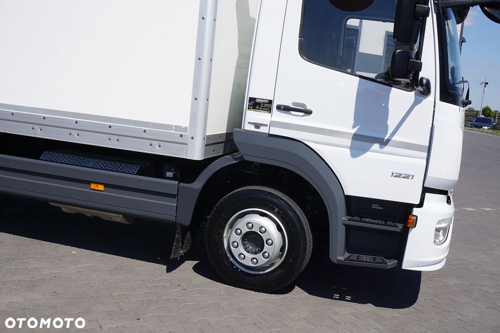 Mercedes-Benz ATEGO / 1221 / ACC / EURO 6 / KONTENER  + WINDA / 17 PALET - 18