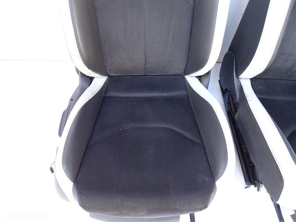 FOTELE FOTEL KOMPLET PÓŁSKÓRA SKÓRA KANAPA SEAT LEON III CUPRA FR 3D - 9