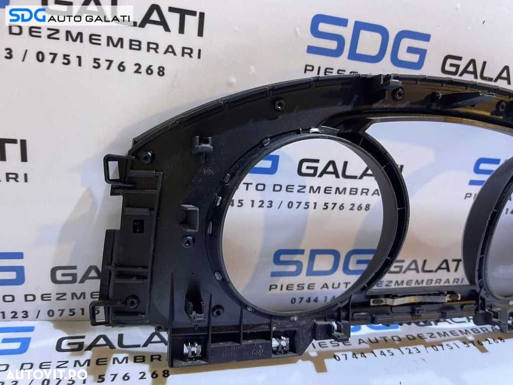 Rama Ornament Grila Ceas Ceasuri Bord VW Golf 7 2013 - 2017 Cod 5G0857059 5G0857189 - 6