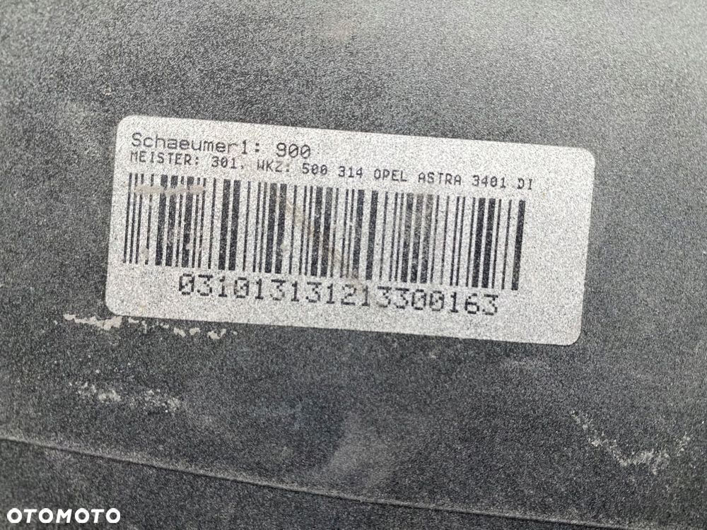 spoiler dyfuzor opel astra j gtc tył gm13346636 - 5