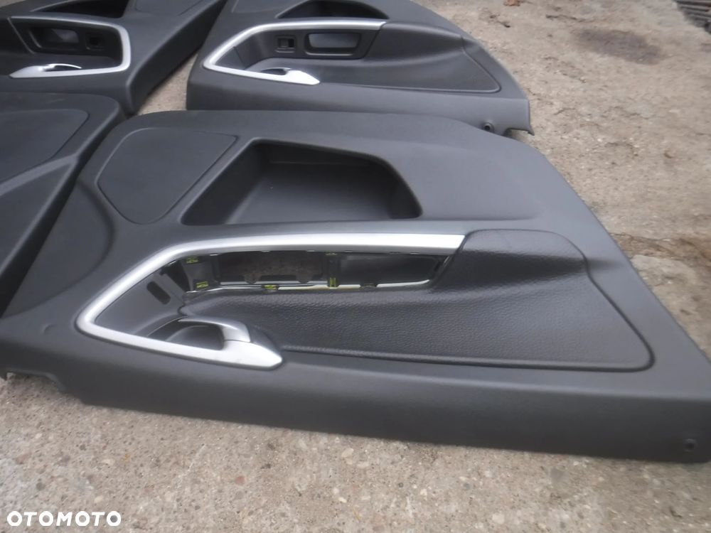 Volvo XC60 I  tapicerka skora skorzane boczek drzwi przod tyl kpl lewy prawy - 8