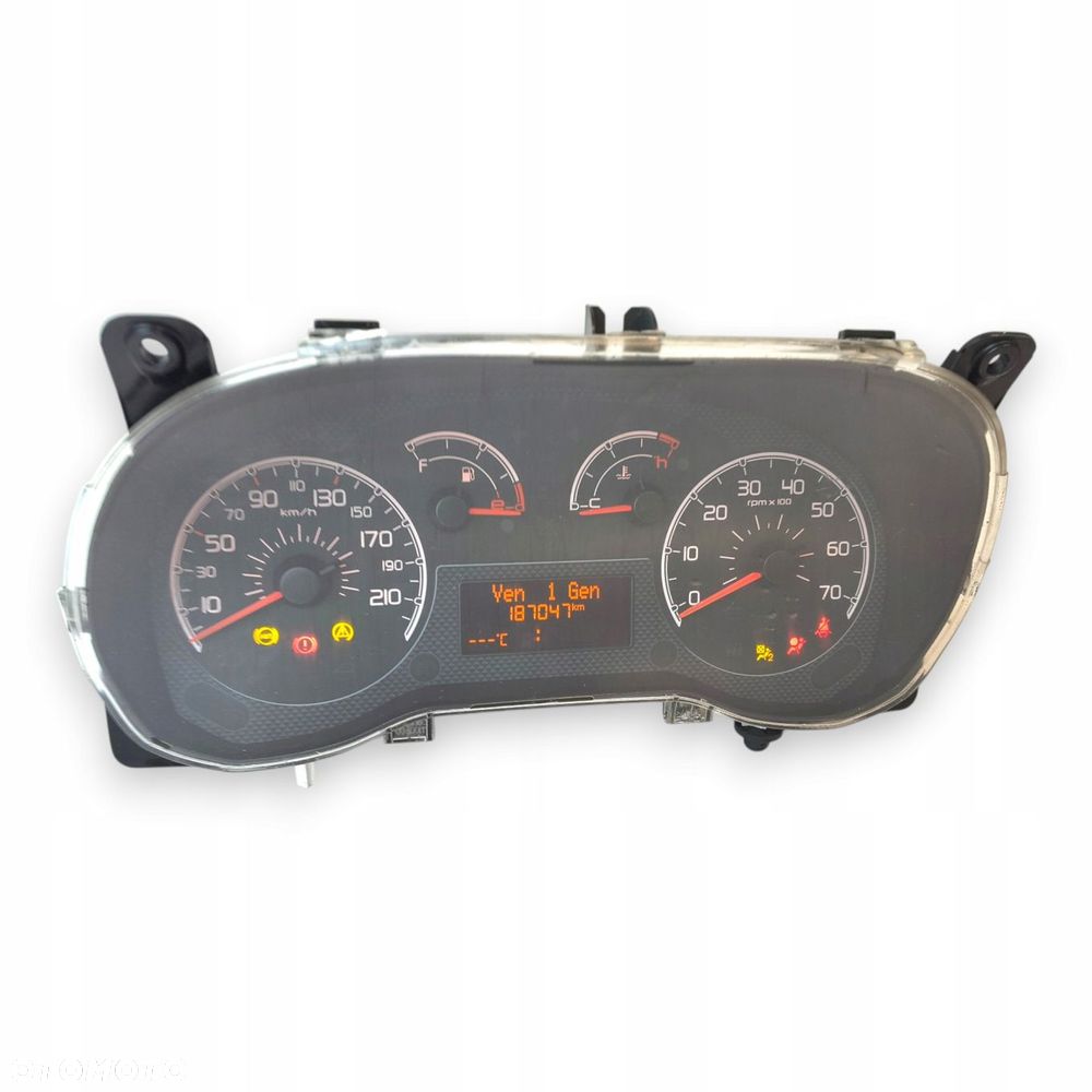 LICZNIK ZEGARY Fiat Fiorino III Nemo Bipper 1.3 M-jet JTD 1.4 8V 187 047km - 3