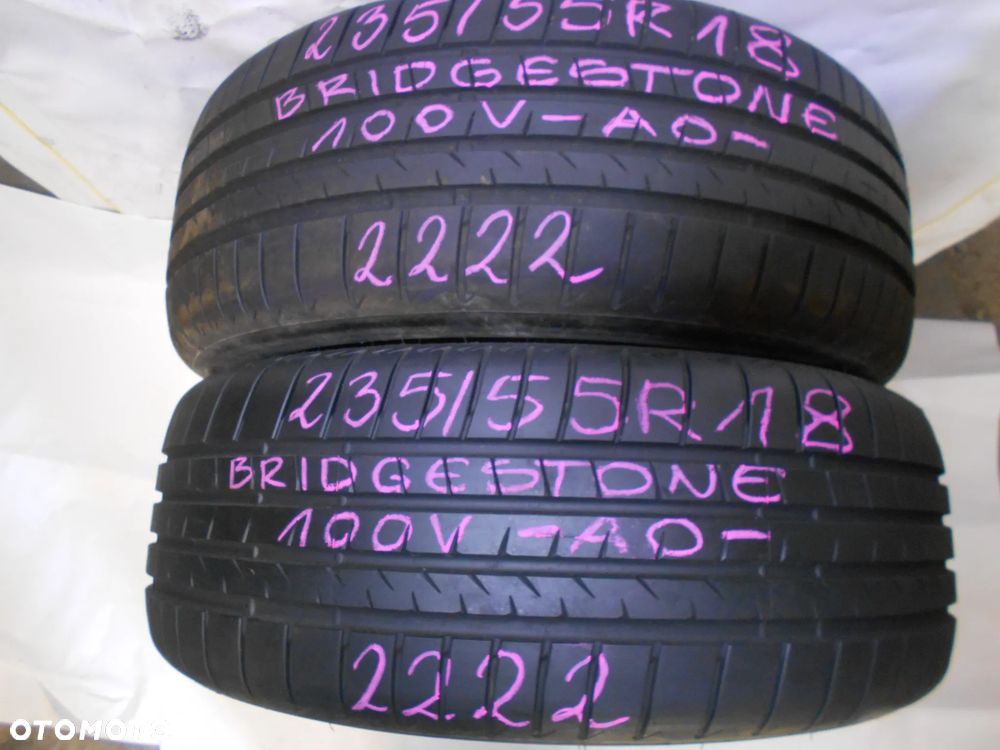 OPONY 235/55R18 BRIDGESTONE TURANZA T005 AO DOT 2222 6.8MM - 2