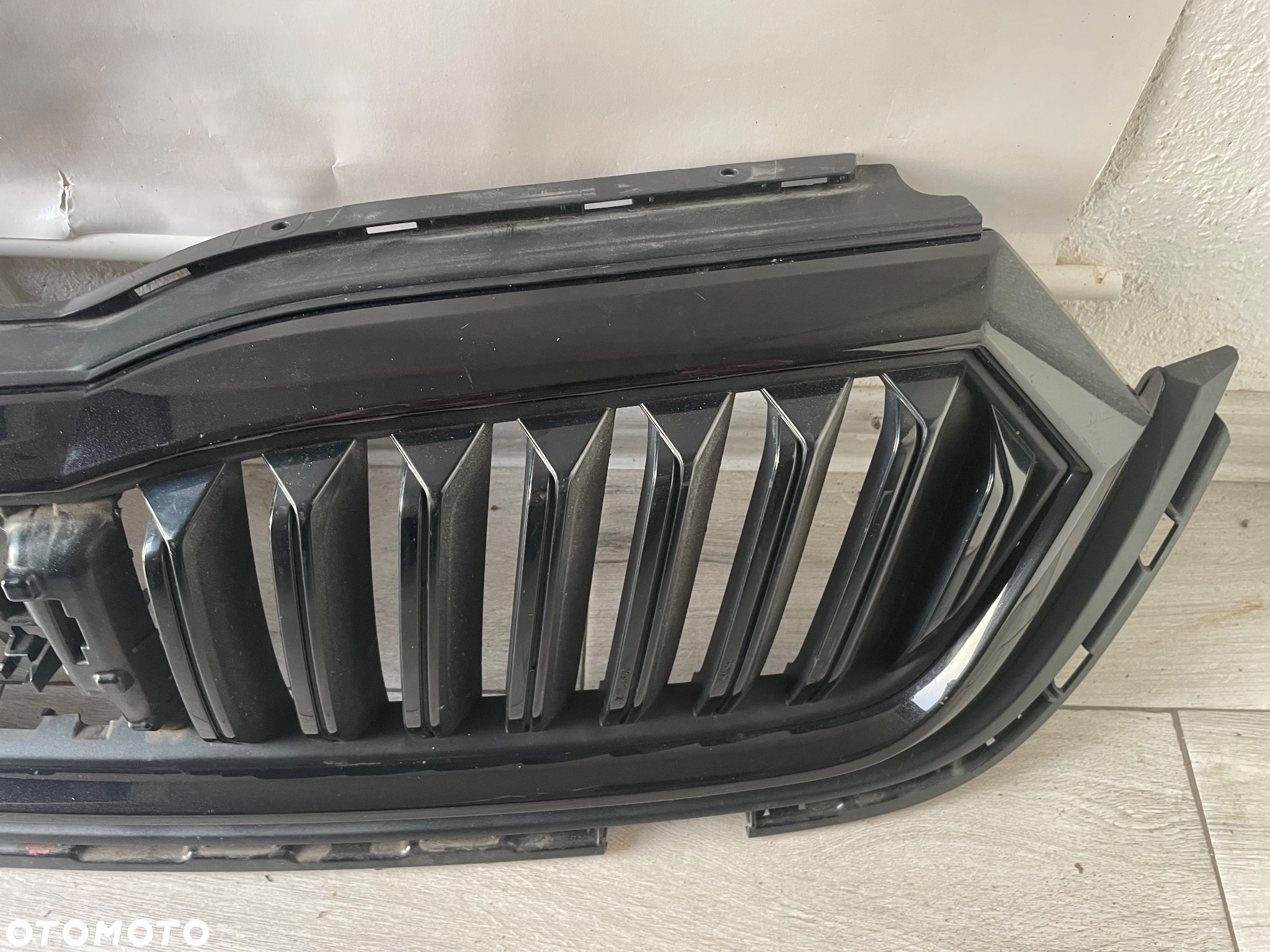 Grill Atrapa Skoda OCTAVIA IV Black Shadow Czarny Oryginał - 4