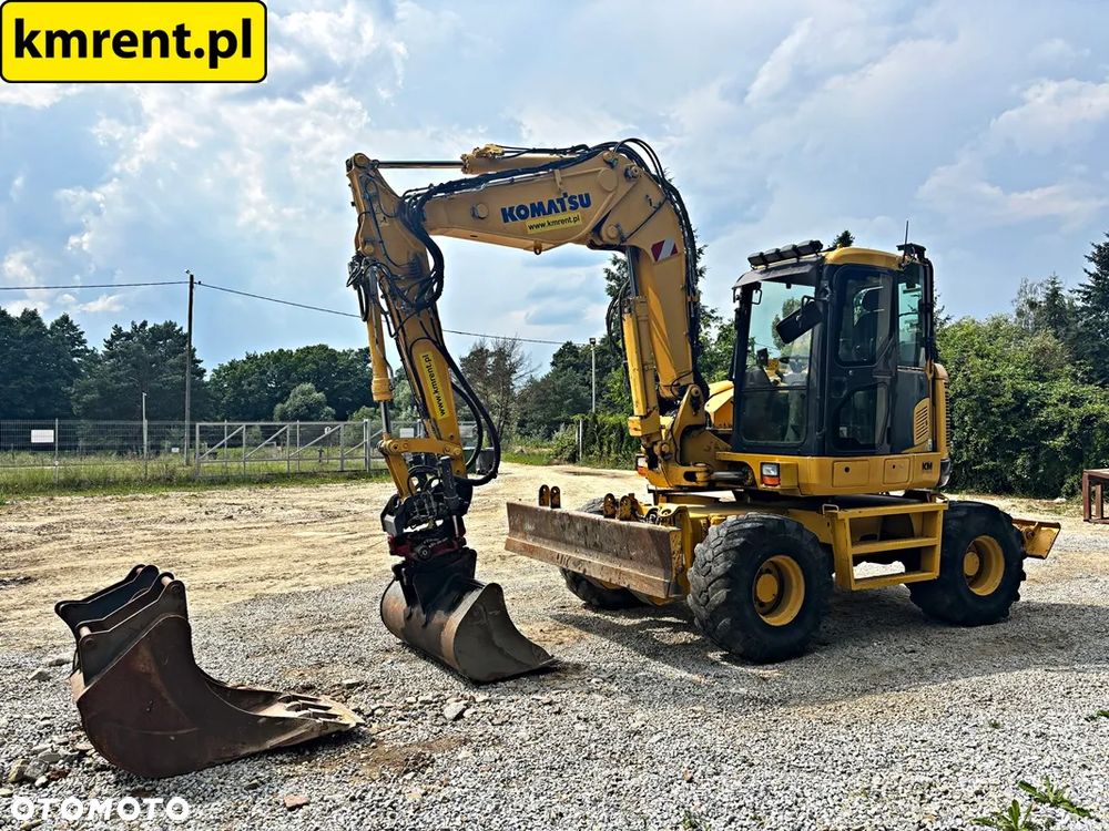 Komatsu PW 118 MR-8 KOPARKA KOŁOWA ROTOTILT 2017R | LIEBHERR A 309, TEREX 42, CAT, HITACHI ZX 140, VOLVO EW 140, 160 - 11
