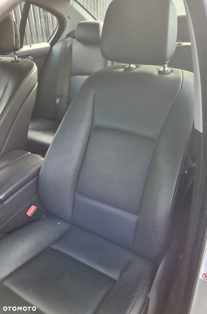 FOTEL LEWY PRZÓD PRZEDNI BMW F10 F11 GRZANY CZARNA SKÓRA EUROPA C77 - 4