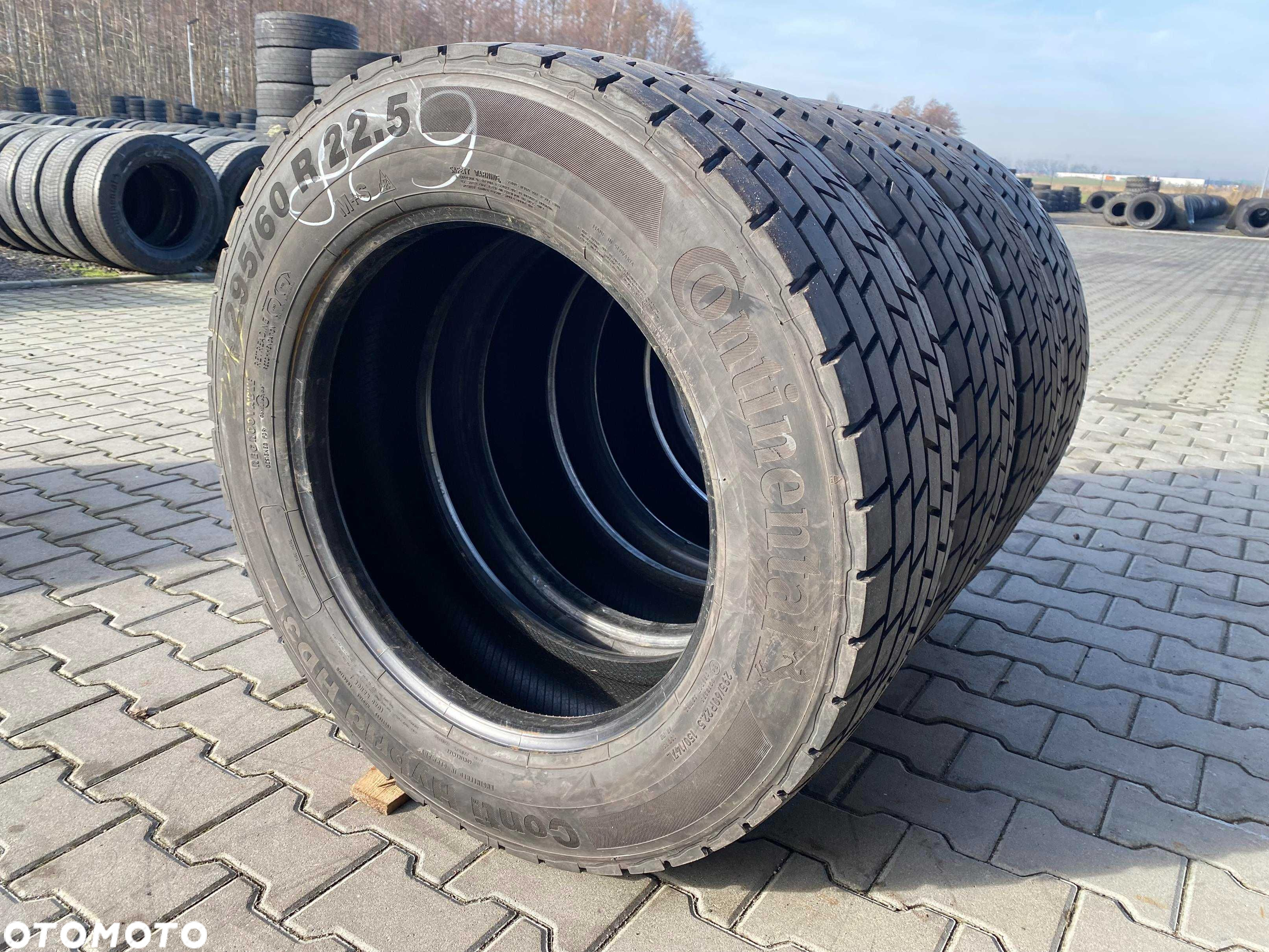 Opony 295/60R22.5 CONTINENTAL CONTI HYBRID HD3 Napędowe Pogłębiane - 6