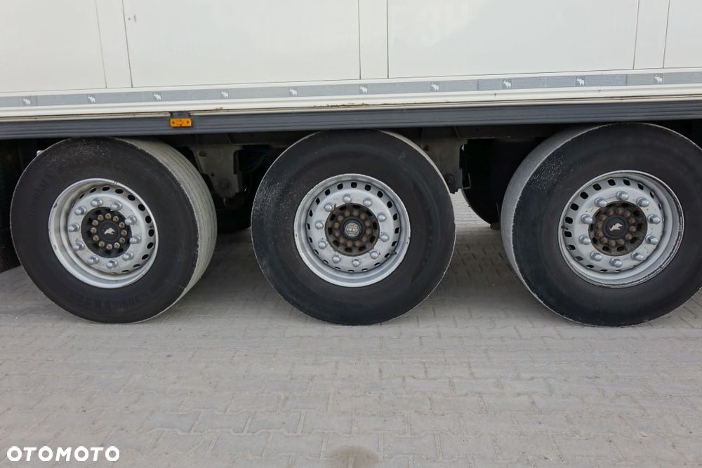 Schmitz Cargobull CHŁODNIA / CARRIER VECTOR 1550 / DOPPELSTOCK / OSIE SCHMITZ / KOSZ PALETOWY / OŚ PODNOSZONA - 12