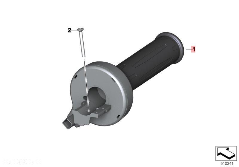 ROLGAZ MANETKA RĄCZKA K50 1200 GS 1250 BMW R NINE T 8534420 - 6