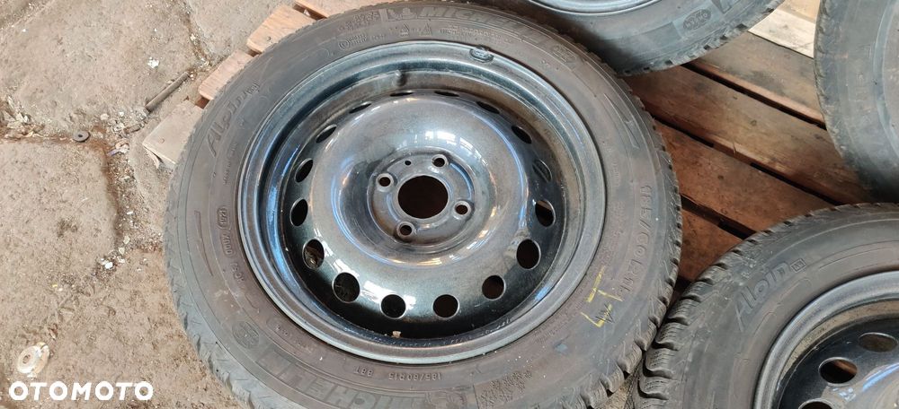KOŁA FELGI STALOWE 15 CALI OPONY ZIMA RENAULT MODUS CLIO III 3  4X100 OPONY 185/60/15 - 3