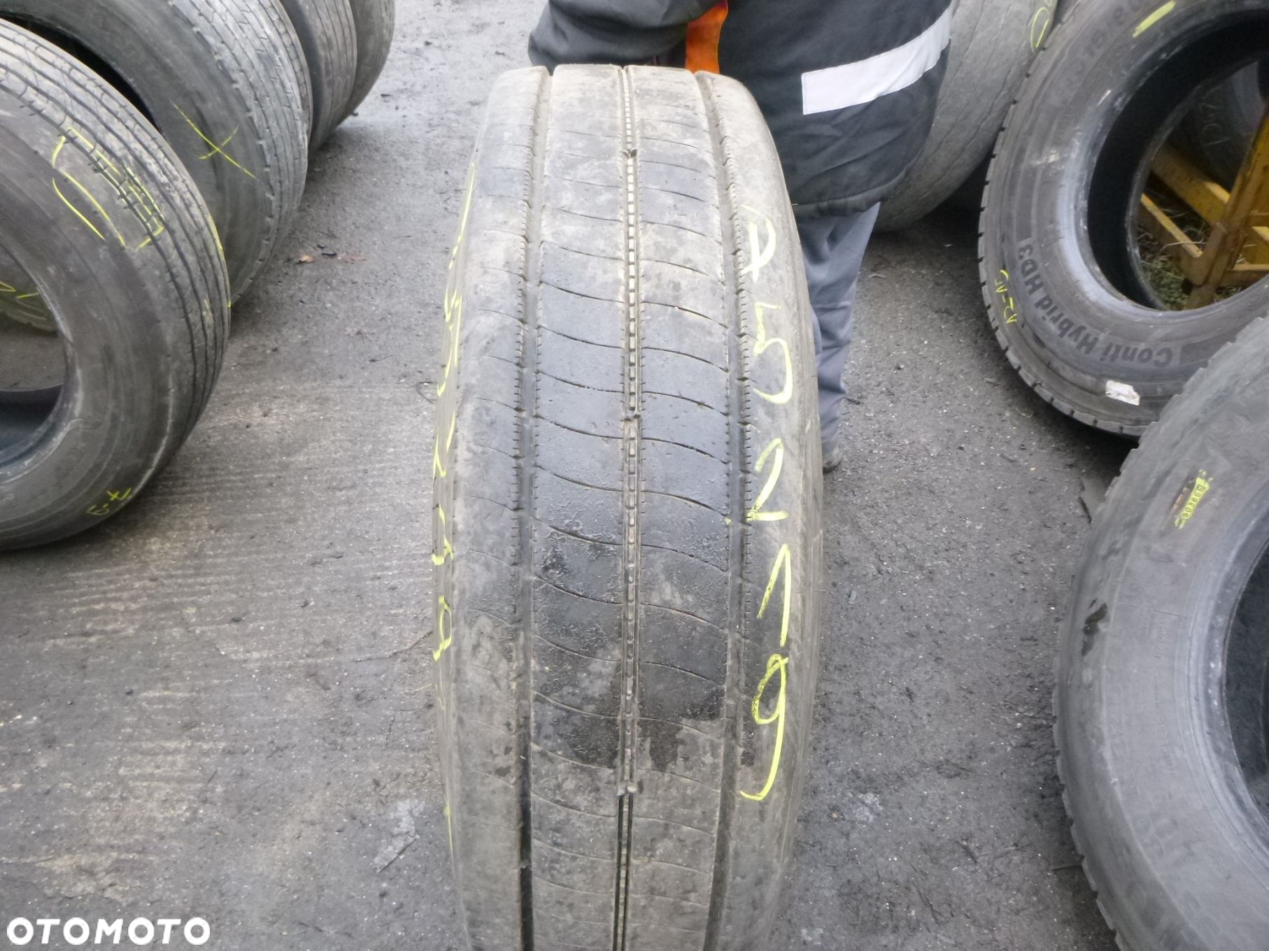 Opona 315/80R 22.5 Bridgestone H-STEER 002 PRZEDNIA. Opony ciężarowe - 2