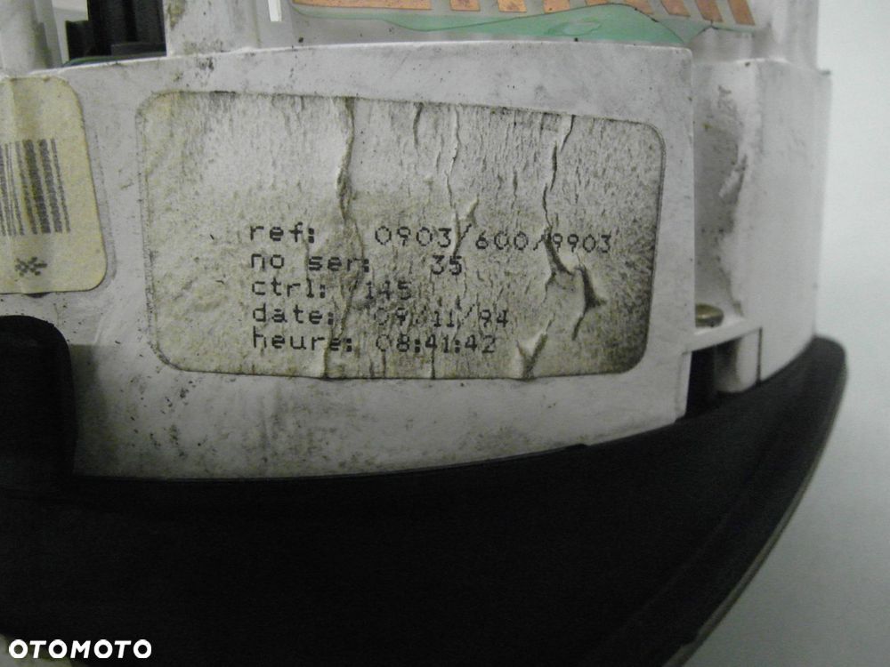 LICZNIK FIAT ULYSSE 2.0 Turbo 1471321080 - 9