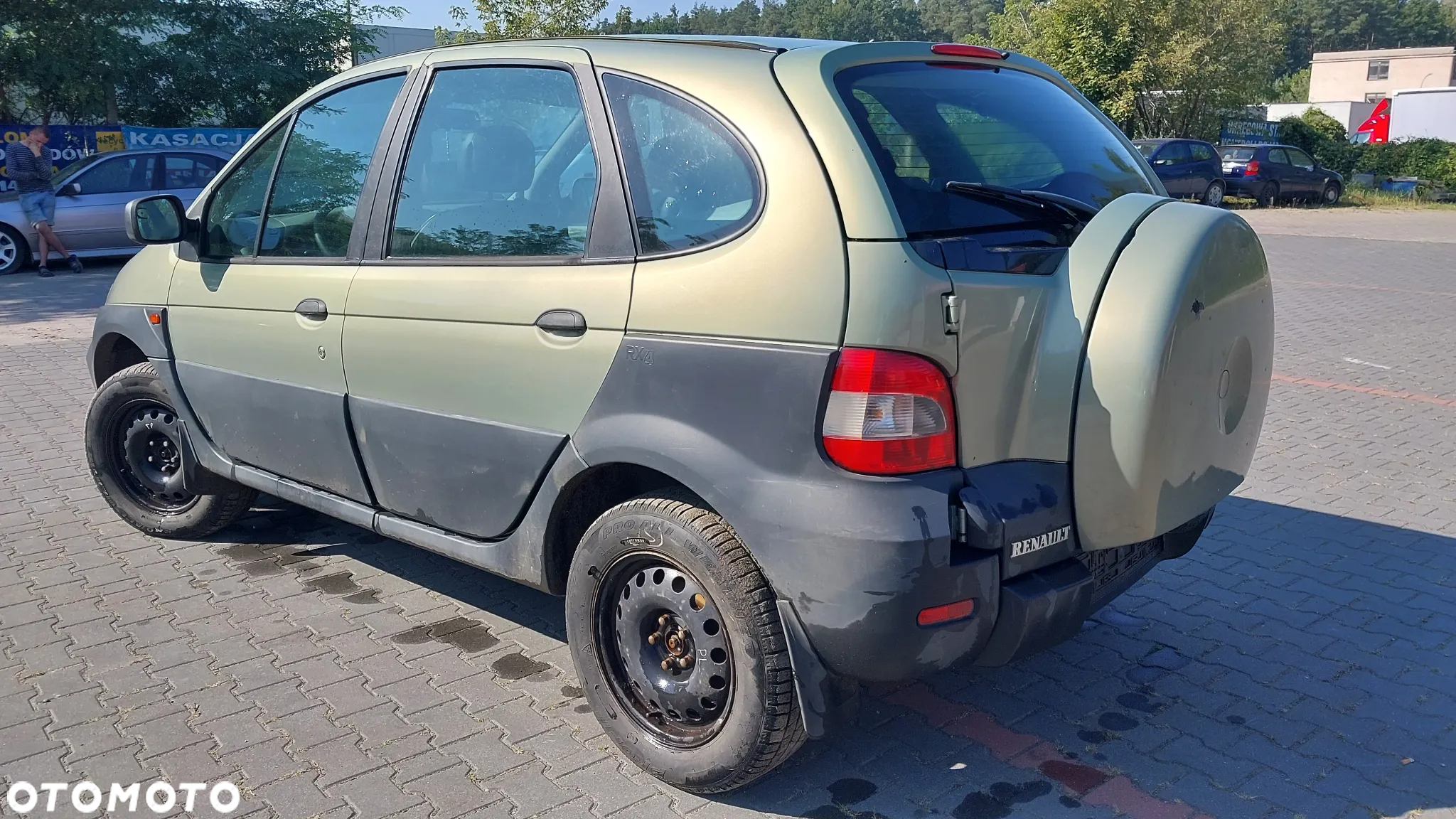 Renault Scenic RX4 silnik 2.0 16v F4R drzwi maska zderzak NV191 maglownica dyfer półoś sanki cewka fotel skóra fotele skórzane boczki podłokietnik przepustnica wachacz WSZYSTKIE CZĘŚCI - 7