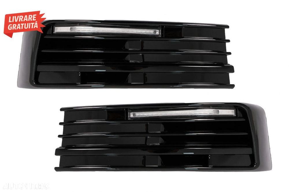 Prelungire Bara Fata Extensie Add-on cu Lumini de zi LED DRL si Eleron Luneta VW T- livrare gratuita - 7